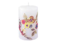 Dry Flower Candle